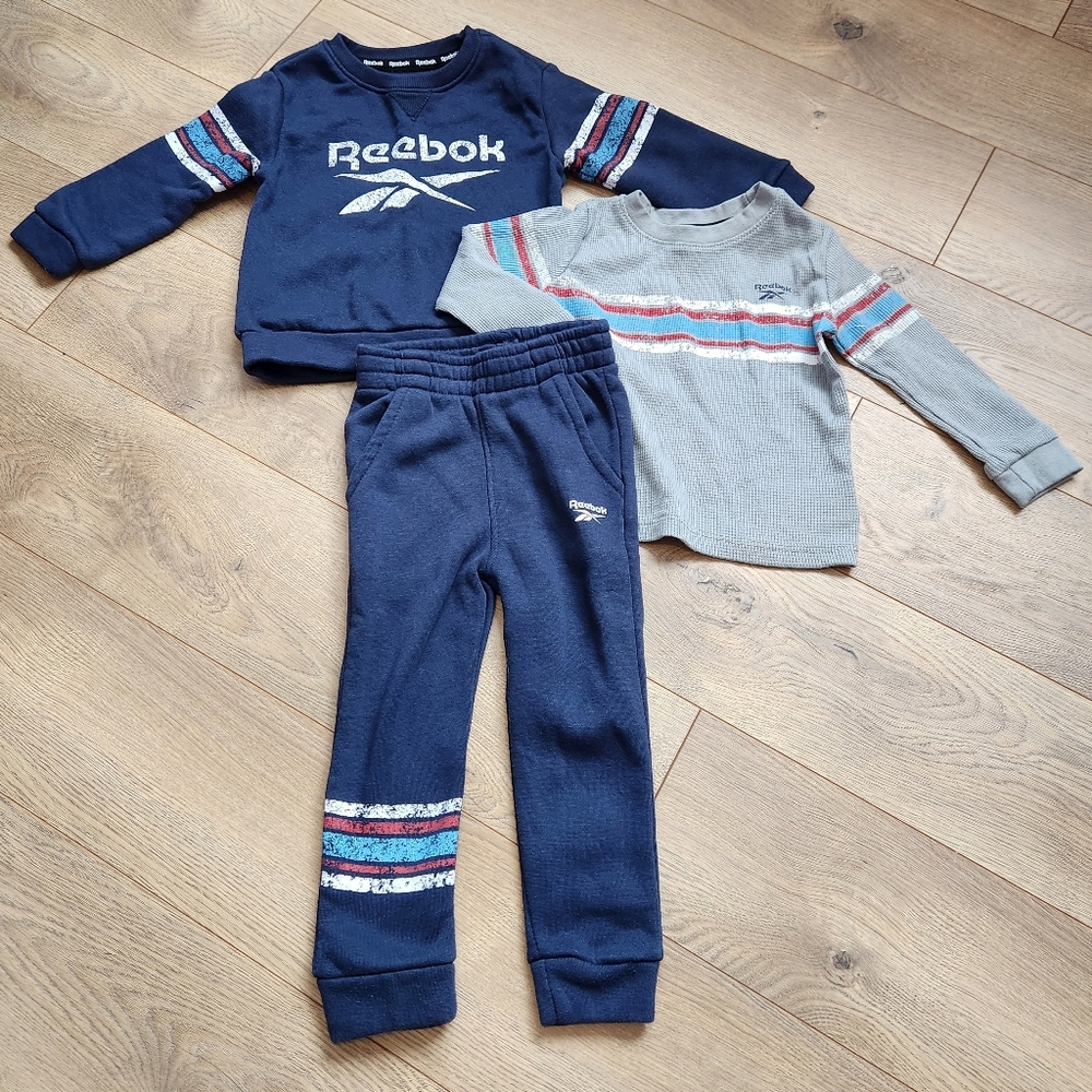 Boys 24 Months 3 Piece Reebok Outfit Set